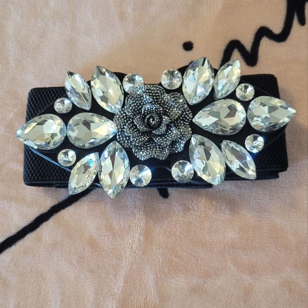 Wriidy black stretch belt